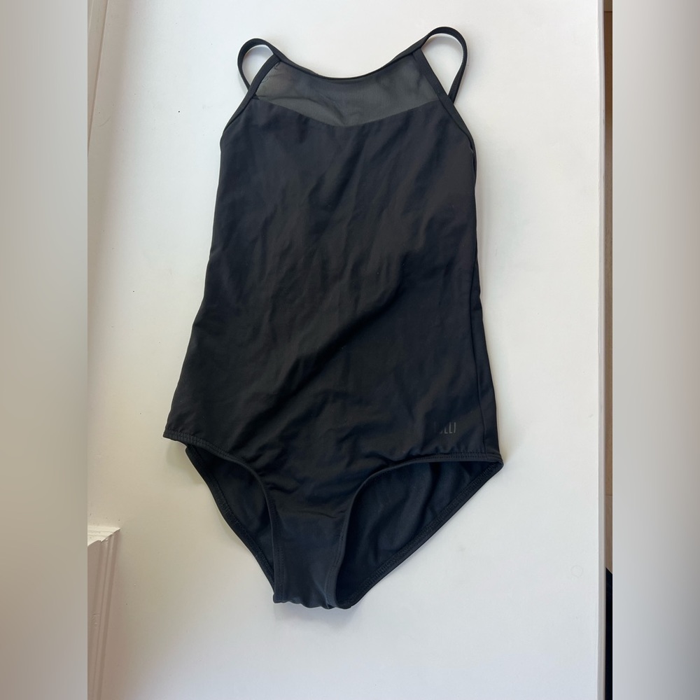 Lulli black leotard